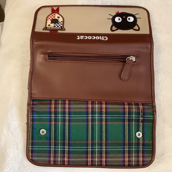 2011 Chococat Sanrio Wallet with flannel detail - Picture 6 of 6